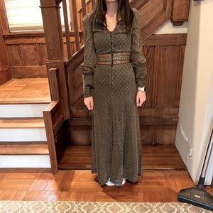 Vintage transparent dress